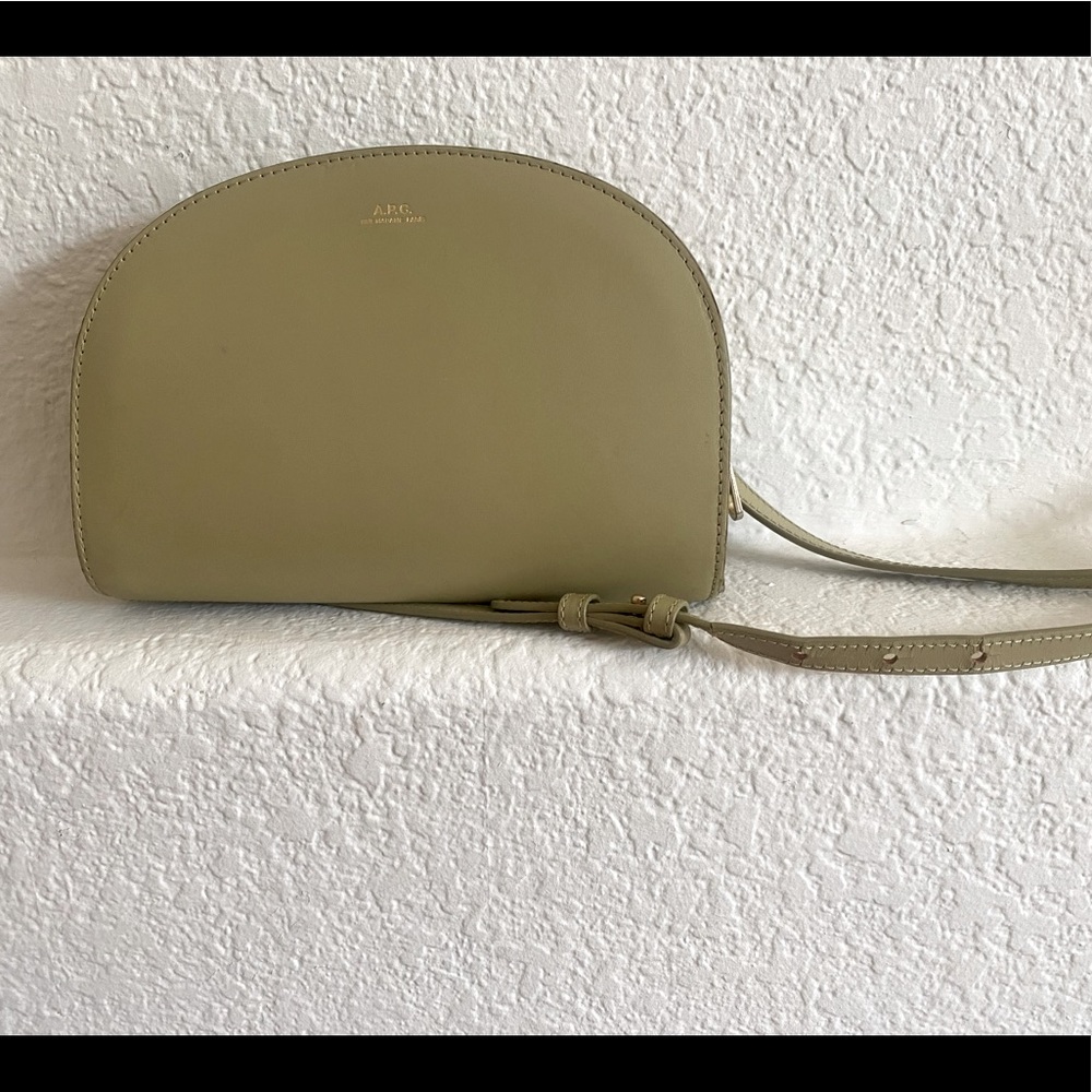 A.P.C. Half Moon crossbody handbag
